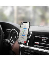 Βάση Στήριξης Αεραγωγού Αυτοκινήτου Hoco CA51 Μαύρη