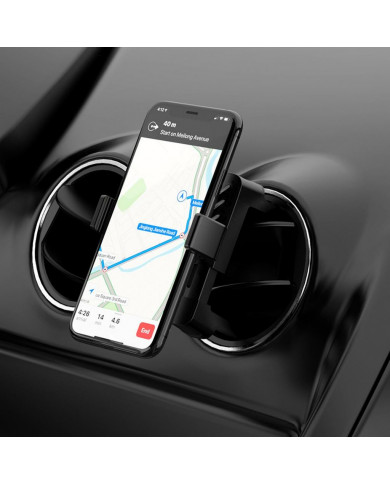 Βάση Στήριξης Αεραγωγού Αυτοκινήτου Hoco CA63 Royal Μαύρη