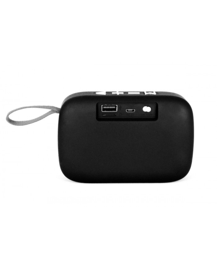 Φορητό Ηχείο Wireless Media-Tech Funky BT MT3156 V.4.2 Μαύρο 3W με 5 Ώρες Αναπαραγωγής, FM Δέκτη, MicroSD και USB Θύρα