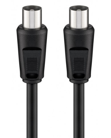 GOOBAY καλώδιο κεραίας αρσενικό 68146, 70dB, CCS, 1.5m, μαύρο GOOBAY καλώδιο κεραίας αρσενικό 68146, 70dB, CCS, 1.5m, μαύρο