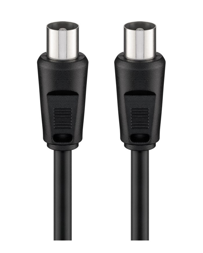 GOOBAY καλώδιο κεραίας αρσενικό 68146, 70dB, CCS, 1.5m, μαύρο