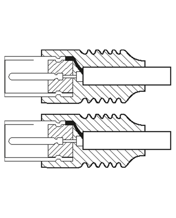 GOOBAY καλώδιο κεραίας αρσενικό 68146, 70dB, CCS, 1.5m, μαύρο