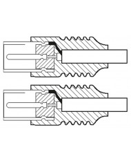 GOOBAY καλώδιο κεραίας αρσενικό 68146, 70dB, CCS, 1.5m, μαύρο