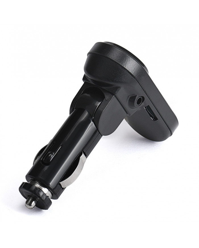Car FM Transmitter T26 με LCD οθόνη, USB, SD, μαύρο