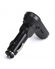 Car FM Transmitter T26 με LCD οθόνη, USB, SD, μαύρο