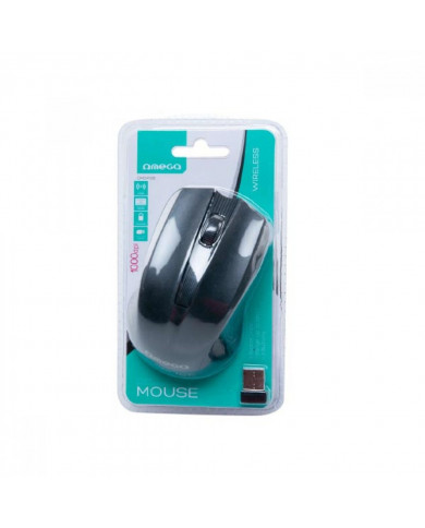 Omega Ασύρματο Ποντίκι 2.4Ghz μαύρο