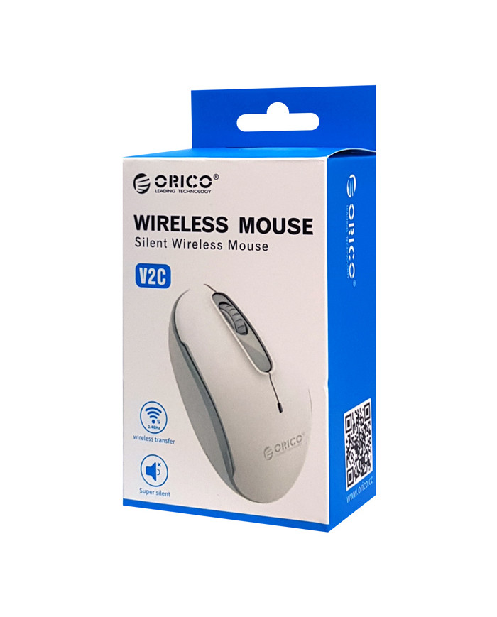 ORICO ασύρματο ποντίκι V2C, οπτικό, αθόρυβα πλήκτρα, 1600DPI, μαύρο