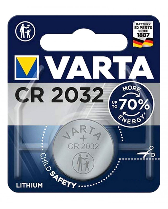 VARTA μπαταρία λιθίου CR2032, 3V, 1τμχ