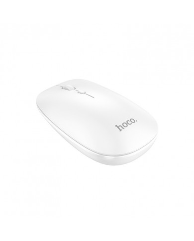 Bluetooth Ποντίκι Hoco GM15 Business Wireless Mouse με 3 Πλήκτρα Λευκό DPI 800-1200-1600