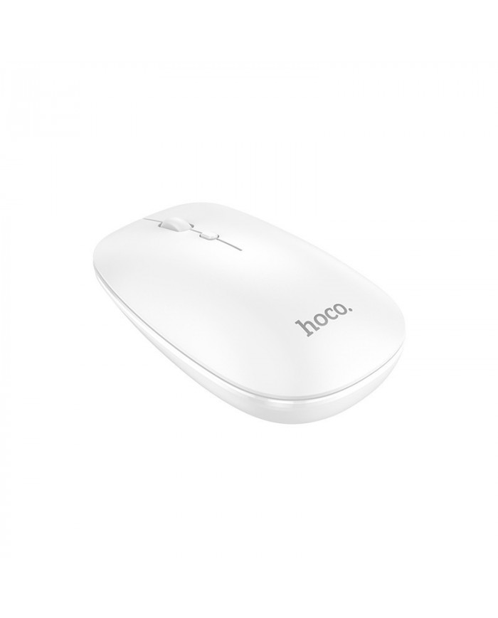 Bluetooth Ποντίκι Hoco GM15 Business Wireless Mouse με 3 Πλήκτρα Λευκό DPI 800-1200-1600