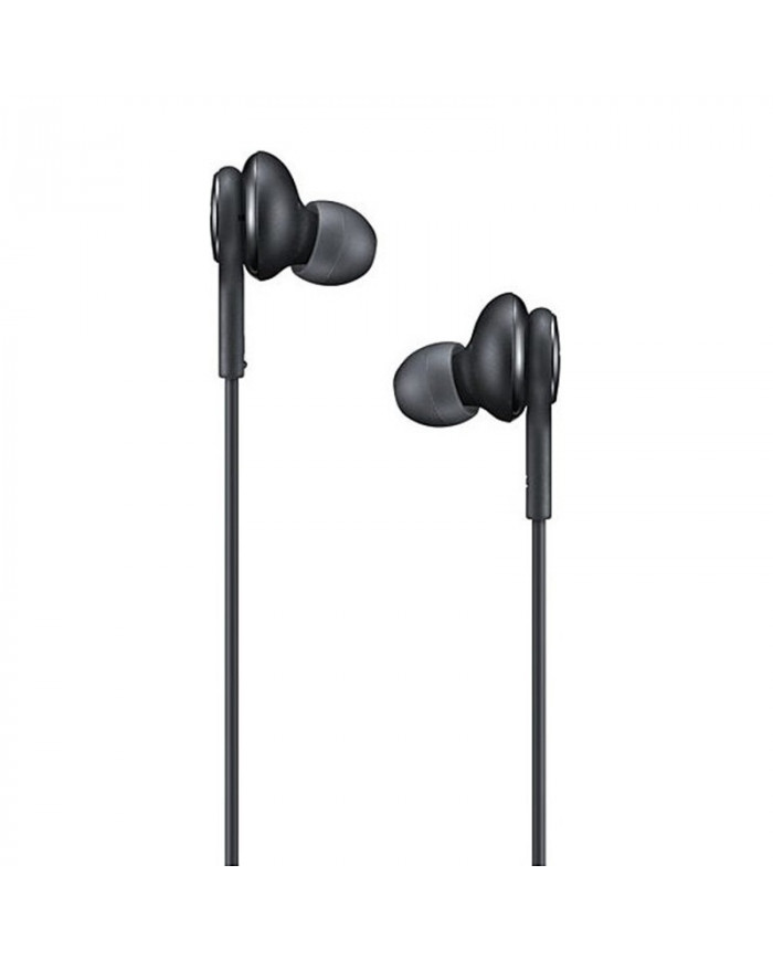 Hands Free Stereo Samsung Earphones EO-IC100BB USB-C Μαύρο με Μικρόφωνο και Πλήκτρο Λειτουργίας 1,2μ