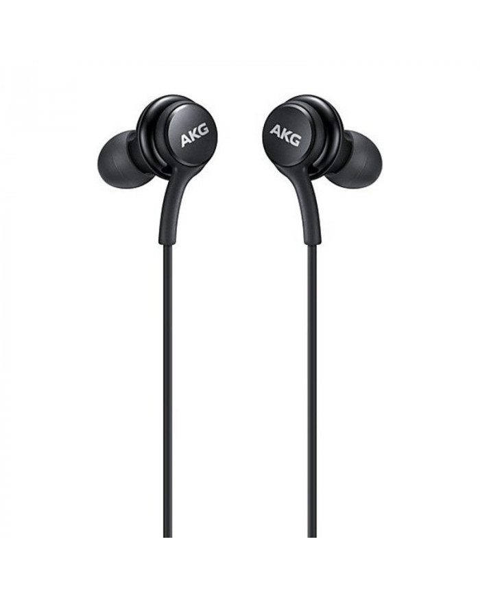 Hands Free Stereo Samsung Earphones EO-IC100BB USB-C Μαύρο με Μικρόφωνο και Πλήκτρο Λειτουργίας 1,2μ