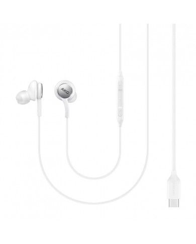 Hands Free Stereo Samsung Earphones EO-IC100BW USB-C Λευκό με Μικρόφωνο και Πλήκτρο Λειτουργίας 1,2μ Hands Free Stereo Samsung Earphones EO-IC100BW USB-C Λευκό με Μικρόφωνο και Πλήκτρο Λειτουργίας 1,2μ
