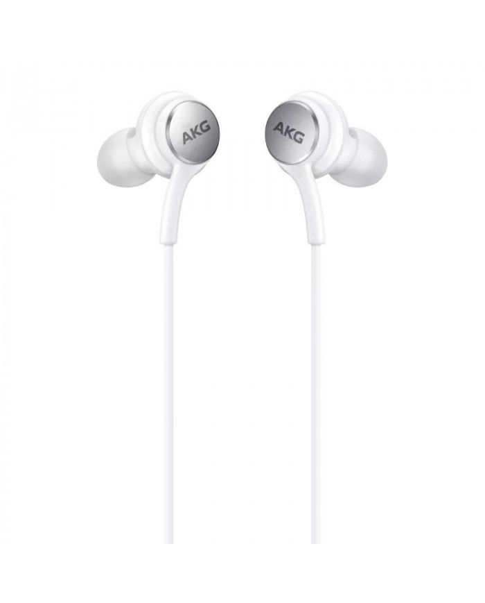 Hands Free Stereo Samsung Earphones EO-IC100BW USB-C Λευκό με Μικρόφωνο και Πλήκτρο Λειτουργίας 1,2μ