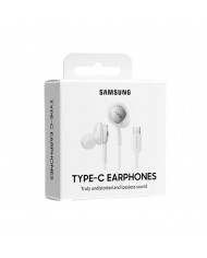 Hands Free Stereo Samsung Earphones EO-IC100BB USB-C Μαύρο με Μικρόφωνο και Πλήκτρο Λειτουργίας 1,2μ
