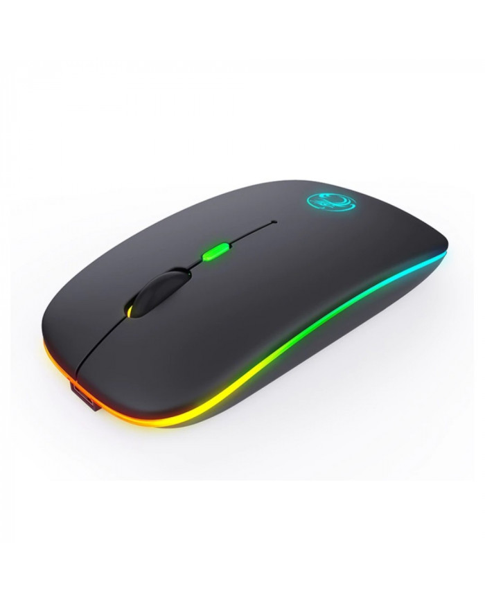 Ασύρματο Ποντίκι iMICE E-1300 1600dpi 2.4Ghz με 4 Κουμπιά Μαύρο και Led Φωτισμό