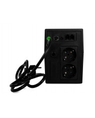 UPS Green Cell UPS01 LCD Micropower 600VA LCD 12V/7Ah 360W 2x Schuko 298 x 101 x 142 mm