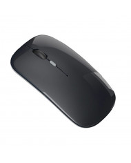 Ασύρματο Ποντίκι iMICE E-1300 1600dpi 2.4Ghz με 4 Κουμπιά Ασημί και Led Φωτισμό USB Dongle