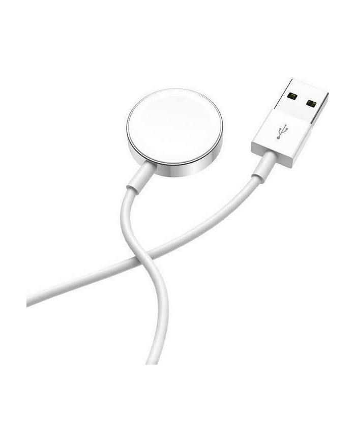 Επιτραπέζια Βάση Ασύρματης Φόρτισης Hoco CW16 5V/0.35A για iWatch 4/3/2/1 Λευκό