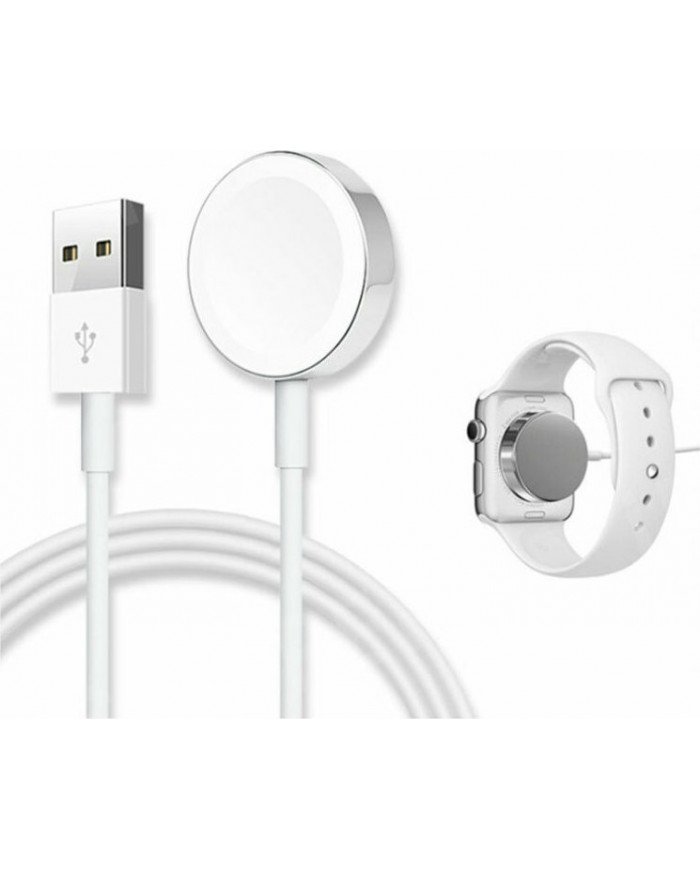 Επιτραπέζια Βάση Ασύρματης Φόρτισης Hoco CW16 5V/0.35A για iWatch 4/3/2/1 Λευκό