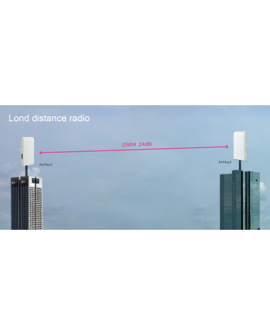 AIRLIVE wireless outdoor AP/Bridge/CPE AIRMAX2, 2.4GHz, PoE port