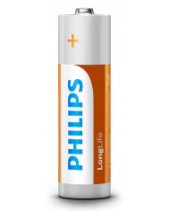 PHILIPS LongLife Zinc chloride μπαταρίες R6L4B/10 AA R6 Mignon, 4τμχ