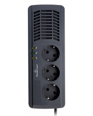 POWERTECH σταθεροποιητής ρεύματος  1000VA/500W, 3x schuko