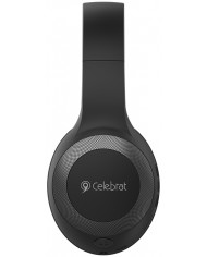 CELEBRAT headphones με μικρόφωνο A23-ΒΚ, bluetooth, 40mm, μαύρο