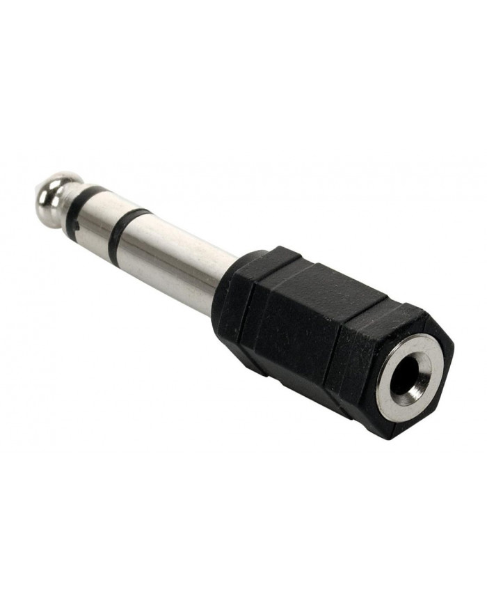 POWERTECH αντάπτορας stereo 3.5mm σε 6.35mm  μαύρος,