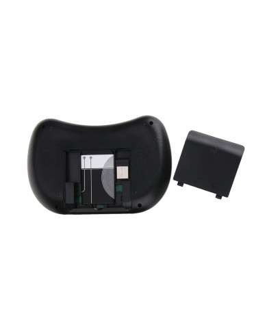 Πληκτρολόγιο και Τηλεχειριστήριο Wireless   για Smartphone, Tablet, PC, και SmartTV Μαύρο Με Φωτιζόμενα πλήκτρα