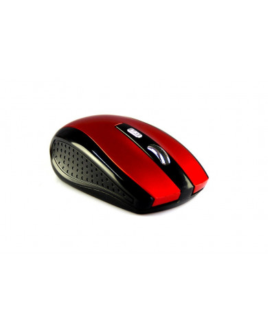 Ασύρματο Ποντίκι Media-Tech Raton Pro MT1113R 1600cpi με 5 Πλήκτρα Μαύρο-Κόκκινο