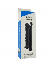 Selfie Stick Monopod LEDISTAR LDX-P4 3-Way για GoPro και Φωτογραφικές Μηχανές Πτυσσόμενο Μαύρο