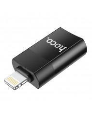 Αντάπτορας Hoco UA17 USB2.0 Lighting σε USB-A Μαύρο