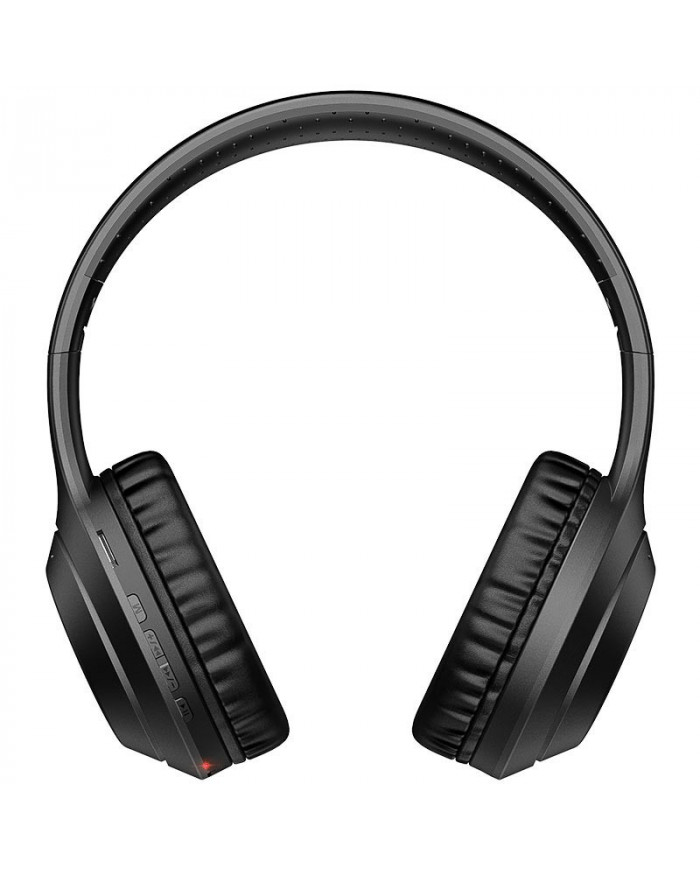 Wireless Ακουστικά Stereo Hoco W30 Fun Μove V5.0 Μαύρα με Μικρόφωνο, υποδοχή Micro SD, AUX & Πλήκτρα Ελέγχου