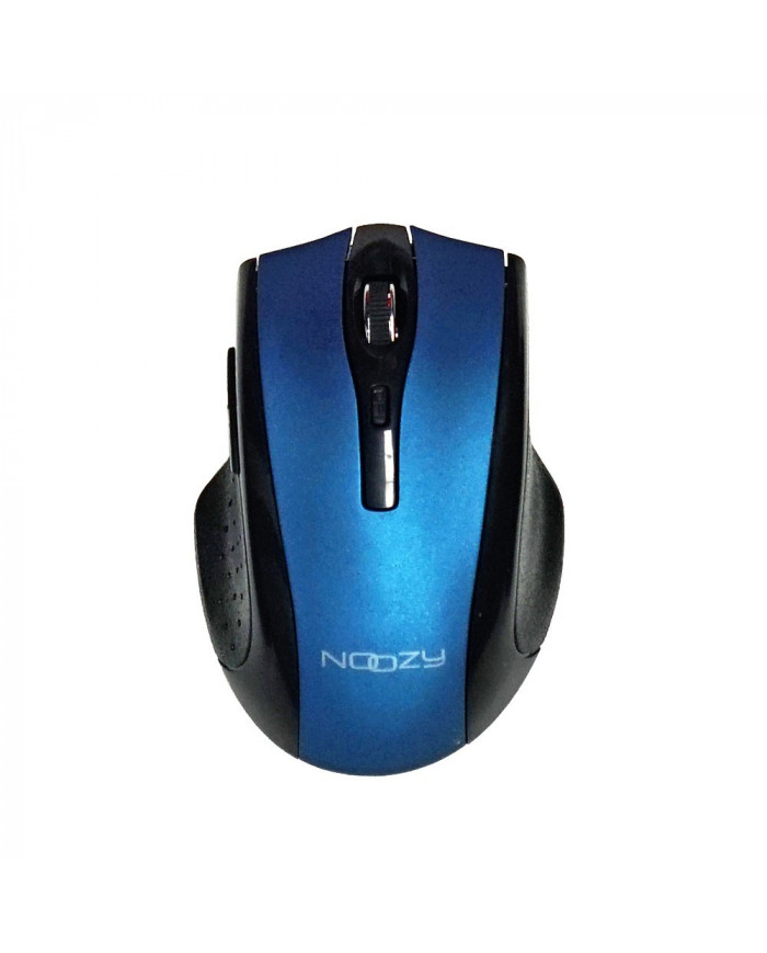 Ασύρματο Ποντίκι Noozy SW-16 USB 6D 2.4GHz με 6 Πλήκτρα και 1600DPI Μαύρο-Μπλε
