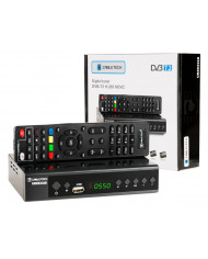 CABLETECH ψηφιακός δέκτης με τηλεχειριστήριο , DVB-T2 HEVC H.265