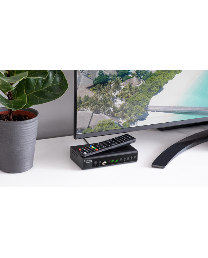 CABLETECH ψηφιακός δέκτης με τηλεχειριστήριο , DVB-T2 HEVC H.265