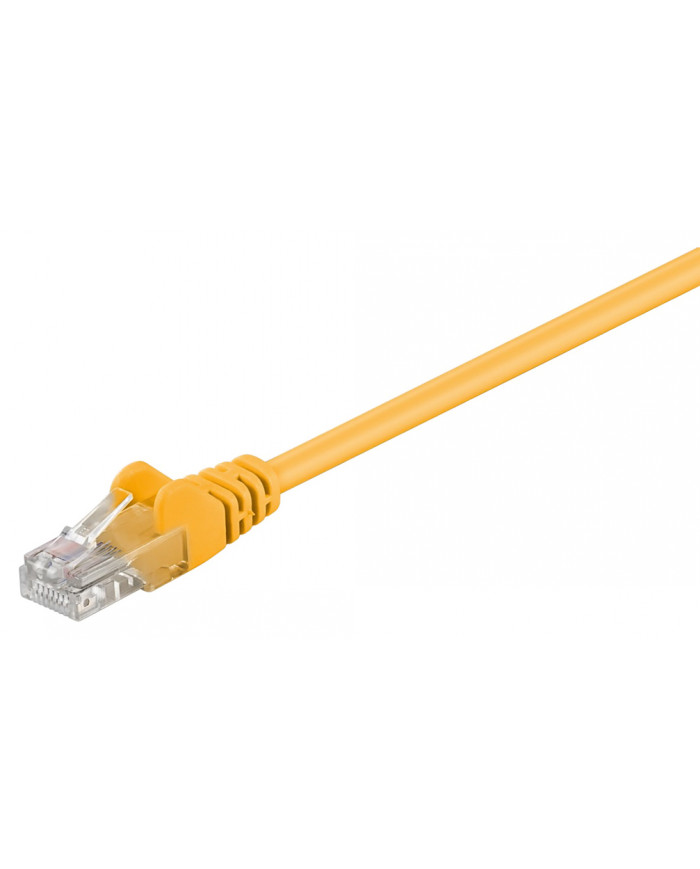 GΟOBAY καλώδιο UTP Cat 5e , CCA, 27AWG, PVC, 3m, κίτρινο