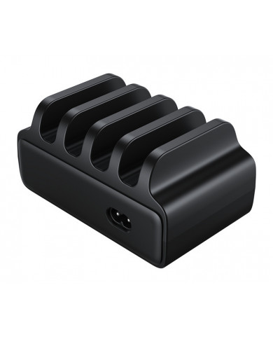 ORICO USB σταθμός φόρτισης , 4x USB, 30W, μαύρος