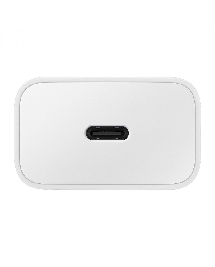 Φορτιστής Ταξιδίου Samsung Fast Charging Original 15W με Καλώδιο USB-C σε USB-C Λευκό
