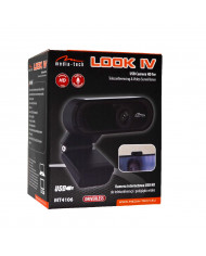 USB Webcam Media-Tech Look IV MT4106 HD 1280x720 Μαύρη