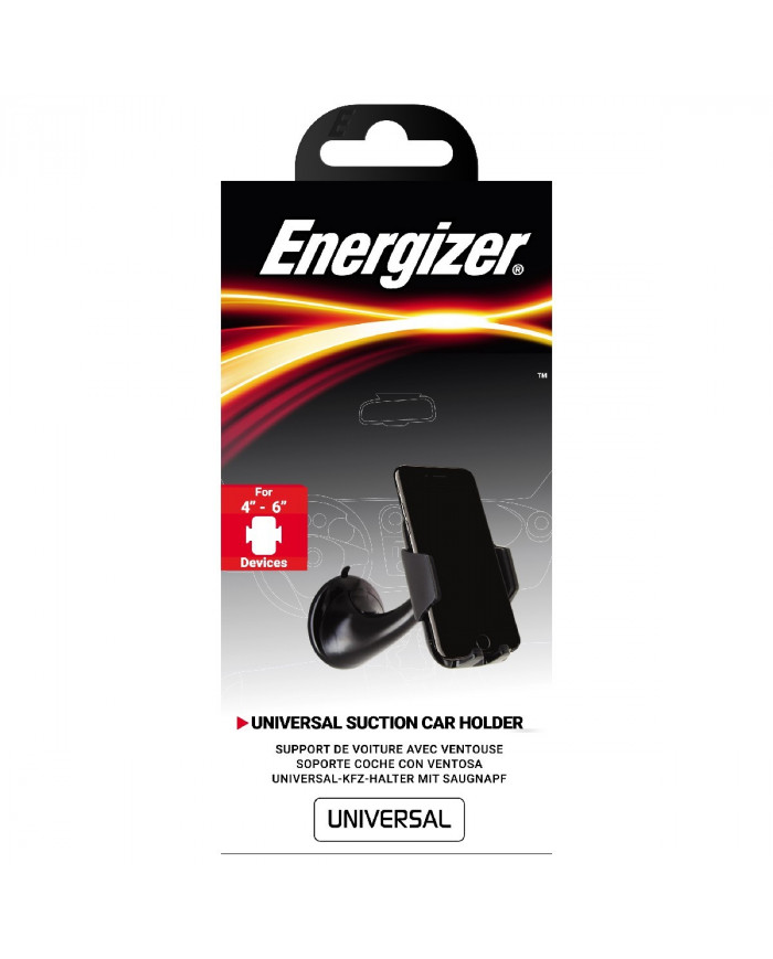 Βάση Στήριξης Αυτοκινήτου Energizer CHOLDA με Στήριξη στο Ταμπλό για Συσκευές 5,0"-6,7" Μαύρη