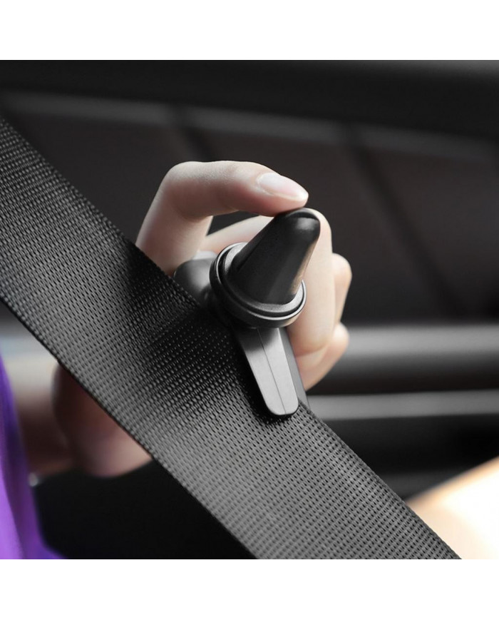 Βάση Στήριξης Αεραγωγού Αυτοκινήτου Hoco CA37 Magnetic Μαύρη - Γκρι