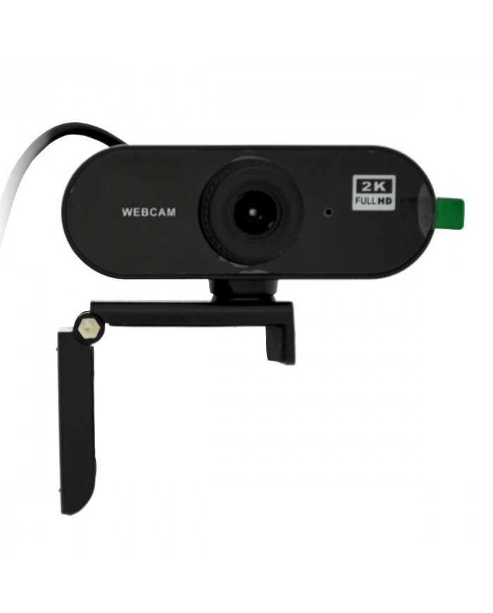 USB Webcam Mobilis PC01-2 Full HD 1080P 2560X1440 με Ενσωματωμένο Μικρόφωνο και Εστίαση 20mm. Μαύρη
