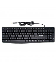 Πληκτρολόγιο Ενσύρματο iMICE AK-600 USB, Φωτιζόμενο με Rainbow LED Effect, 104 Πλήκτρων, Multimedia. Μαύρο