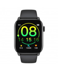 Smartwatch Hoco Y3 IP68 IPS Screen 1.69" 2.5D Glass 220mAh Bluettoth V5.0 Silicon Band Μαύρο