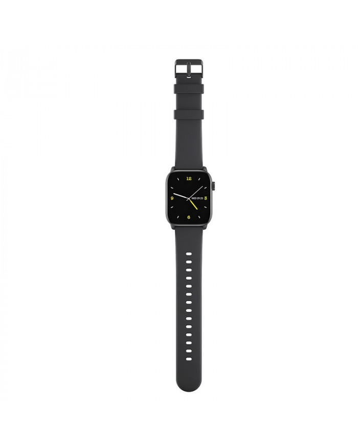 Smartwatch Hoco Y3 IP68 IPS Screen 1.69" 2.5D Glass 220mAh Bluettoth V5.0 Silicon Band Μαύρο
