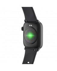 Smartwatch Hoco Y3 IP68 IPS Screen 1.69" 2.5D Glass 220mAh Bluettoth V5.0 Silicon Band Μαύρο