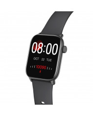 Smartwatch Hoco Y3 IP68 IPS Screen 1.69" 2.5D Glass 220mAh Bluettoth V5.0 Silicon Band Μαύρο