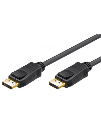 GOOBAY καλώδιο DisplayPort 1.2 , gold-plated, 4K, 3D, 1m, μαύρο GOOBAY καλώδιο DisplayPort 1.2 , gold-plated, 4K, 3D, 1m, μαύρο